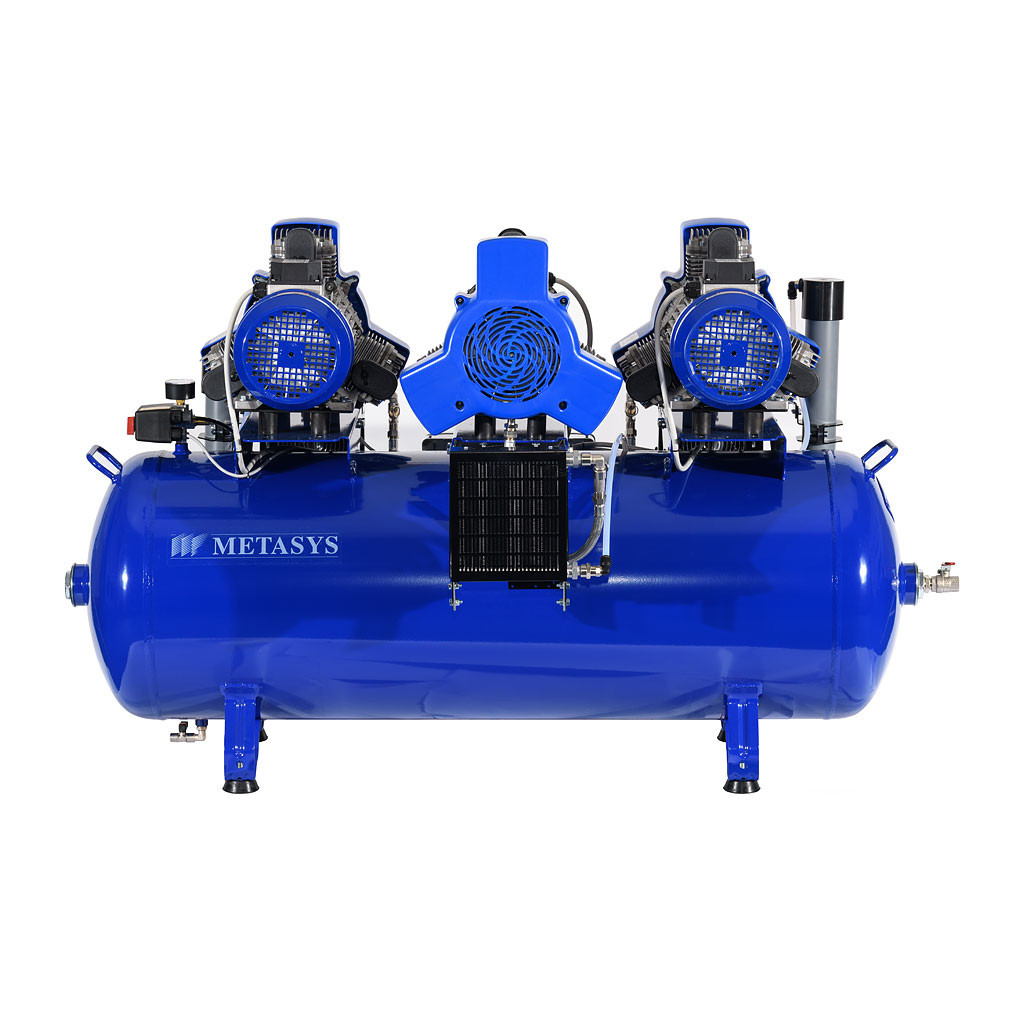 Das Produkt Metasys META Air 650 Light Kompressor für 9 bis 10 Arbeitsplätze, 400 Volt 03020009 aus dem Global-dent online shop. 