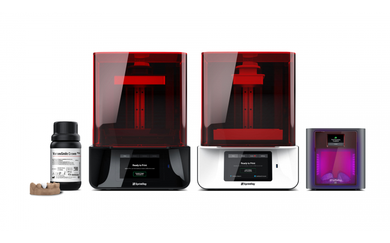 Jetzt auch EU-weit erhältlich: Die BEGO 3D-Druck Materialien für permanente und temporäre Versorgungen für die dentalen 3D-Drucker der SprintRay Pro Serie!