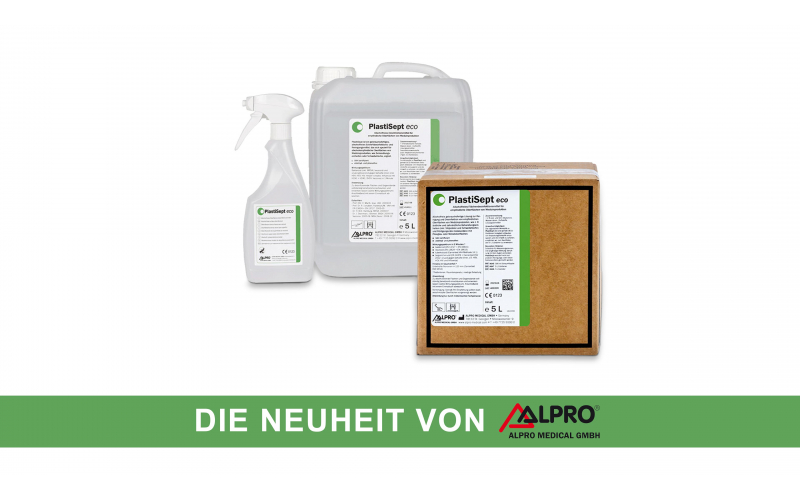 PlastiSept eco - Oberflächendesinfektion ohne QAV